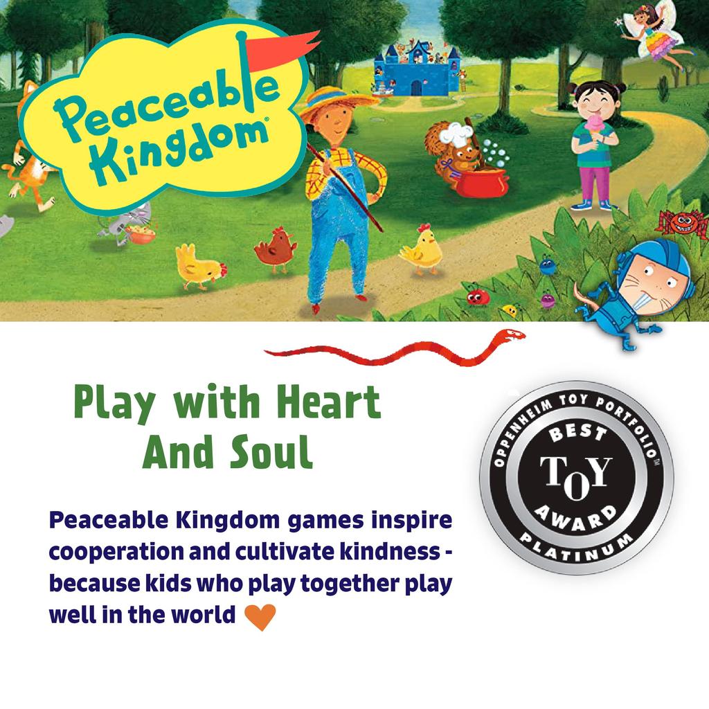 Peaceable Kingdom Cooperative Board Game for Kids Space Escape GMC29 Genuine Product