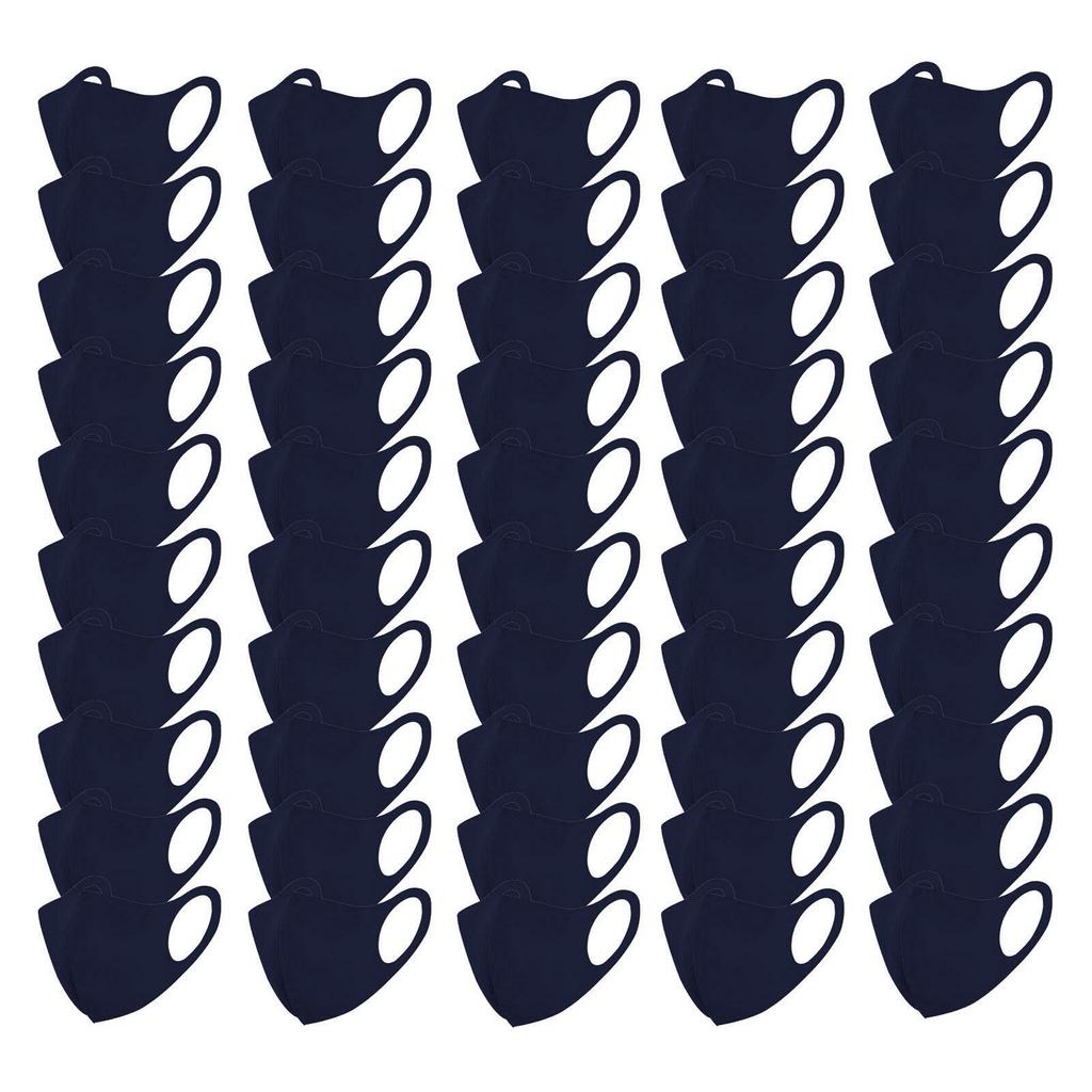 50pc Adult's Reusable Washable  Purifying  Face Mask Carbon Filter Lay