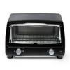 IRIS OHYAMA POT-412R-B Toaster, 4-Slice, High-Power, with 30-Minute Timer, Black