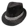 Sequins Jazz Hat Shiny Dance Performance Hat Fashion Panama Cap  Holiday