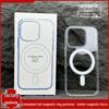 Transparent Magnetic Drop-Proof Phone Case for iPhone 12 Pro, 13, 14 Pro Max, 15, 16