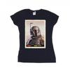 Star Wars Womens/Ladies The Mandalorian Boba Fett Cotton T-Shirt