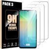 Pack of 3 Tempered Glass for Samsung Galaxy A06 - Easy Installation Anti-Scratch