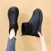 Snow Boots Women's New Fashionable Thick-soled Autumn and Winter Piled and Thickened Outer Wear Non-slip and Warm