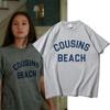 The Summer I Turned Pretty - Cousins Beach T-shirt Women Girl O-neck Short Sleeve Fashion Street Tees Summer Shirt Gift for Fans