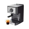 TM Electron TMPCF101 Cafetière Espresso Manuel 15 Bares De Pression, 1200W, Depósito 1,2 L, Espumador De Leche, 3 Funciones, Fab