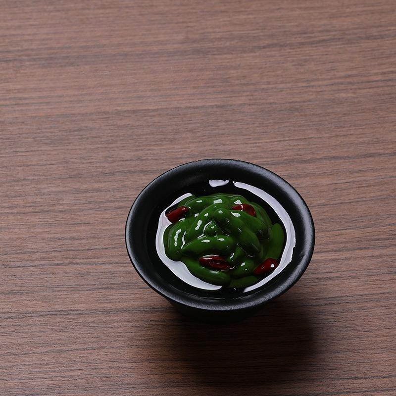 Simulated Food Refrigerator Sticker Chinese Food Toy Magnetic Sticker Refrigerator Decoration 3Resin Po Wall Magnetic Suction