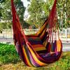 Outdoor Hammock Chair, Canvas Leisure Swing Hanging Chair, Without Pillow And Cushion, Indoor Outdoor Hammock, Garden Leisure Furniture Hammocks