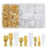YJRUNFU 315 Piece Set of 315 Universal Waterproof Flat Terminals Insulation Sleeves Gold Male/Female