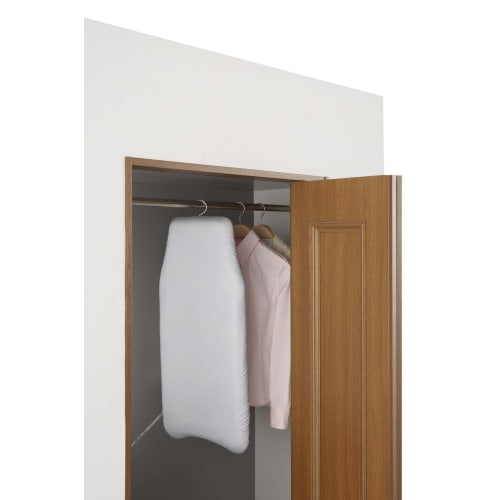 Yamazaki Industries Lightweight Ironing Board with Hook, Aluminum, 7806