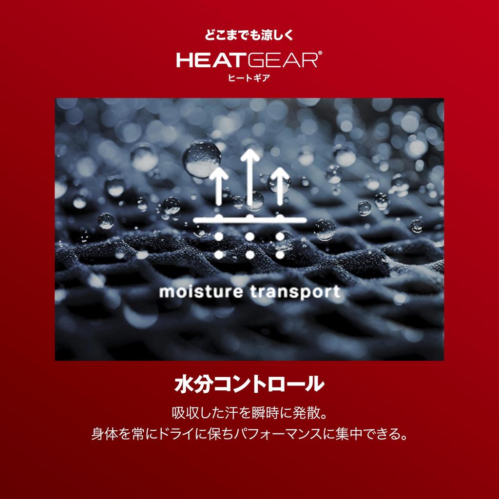 Under Armour UA HeatGear Armour Compression Long Sleeve Mock Size Small Shirt, Men's, Black/White,