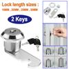 Drawer Lock Cam Lock Filing Cabinet Mailbox Lock With 2 Keys