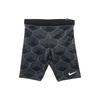 Elastic Waistband Shorts with Logo Men Bottoms Grey CV0373-068