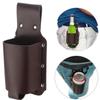 PU Leather Beer Bottle Waist Holster Portable Outdoor Drink Bottle Case Creative Beer Belt Bag