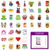 100 Small Size 4Cm Love Mix And Match Stickers, Small Fresh Ins Style