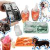 Adorable Dog-Shaped Silicone Mold Whiskey Ice Cube Mold Tray Multifunctional Chocolate DIY Decor Mold Flexible Party Supplies