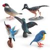 Simulated Birds Birds Animals Hummingbirds Roadrunner Mockingbirds Model Static Ornament Toys