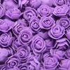 500 Pieces Teddy Bear of Roses 3.5cm Foam Wedding Decorative Christmas Decor for Home Diy Gifts Box Artificial Flowers KTY