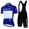 Summer Tour De Italy Team Sports Set Sportswear Jersey Men's Cycling Blouse Mtb Outfit 2023 Uniform Bib Shorts Clothing