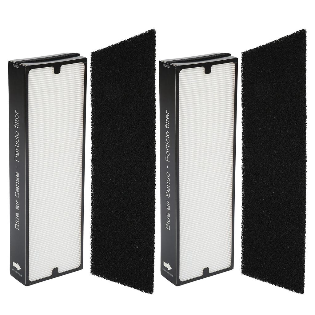 2 Set Particle Type Filter Mesh Filter Element Replacement Fit for Blue Air Sense Series Air