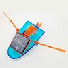 Solar Powered Rowing Toy Children DIY Creative Puzzle Module Ship Deformation Toy Gift