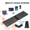 Folding Bluetooth Keyboard For IPAD Mobile Tablet Notebook Portable Office Mini Wireless Keyboard Storage For Android Ios Windows Universa
