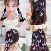 Yousheng 5Pcs Girl Butterflies Decor Hair Pins Double-Sided 3D Butterflies Design Hair Clips Anti-slip Design Hairpins Hair Styling Tool