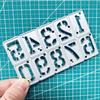 Digital Decoration Metal Cutting Dies for Numbers Card DIY Scrapbooking Embossing Stencil Paper Craft Album Template Dies
