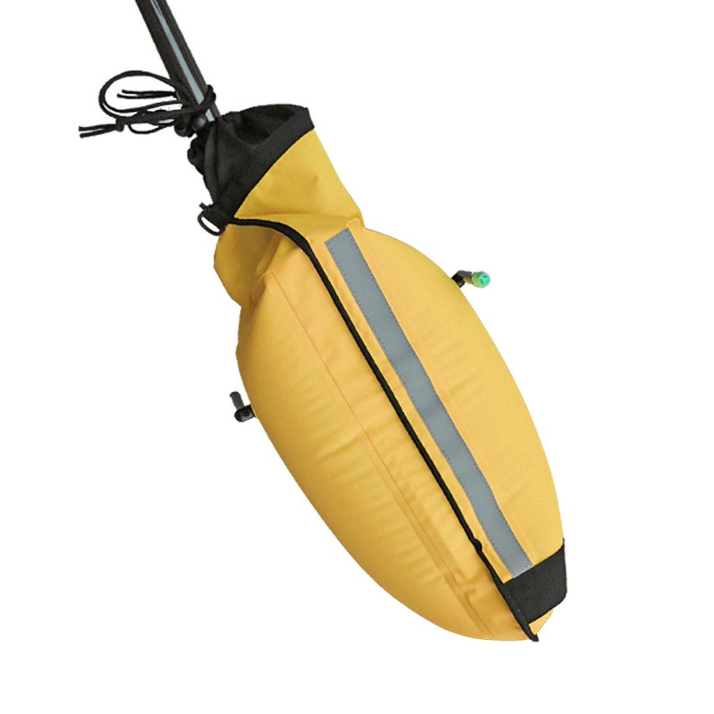 Inflatable Paddle Float Self Rescue Safety Aid for Kayaking Boating Canoeing
