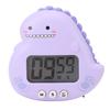 Cute Dinosaur Kids Timer Large LCD Display Loud Alarm Digital Kitchen Timer Magnetic Countdown