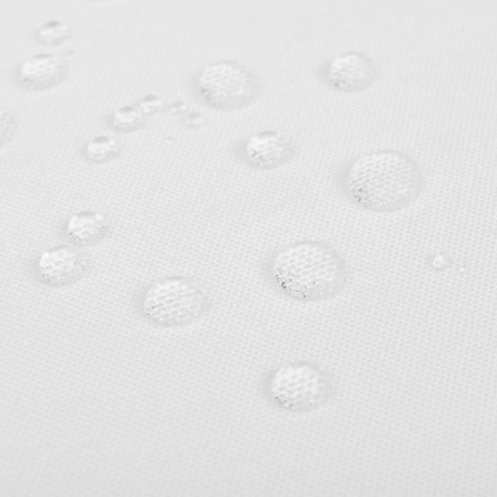 VidaXL Nappes de table 5 pcs Blanc 220x130 cm