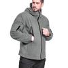 Men's Warm Tactical Fleece Jacket Zip Up Thicken Polar Hoodie Winter Outdoor Sport Hiking Hooded Coat Pocket