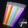 1 Pcs Led Lightsaber Luminous Chopsticks Detachable Washable Reusable Free Tableware For Kitchen Dinner