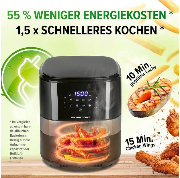 Gourmetmaxx Digital Deep Fryer (10407)