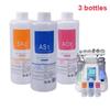 3 Bottle AS1 Hydro Aqua Peel Solution Facial Skin Care Face Serum For Hydra Dermabrasion Small Bubble Machine Skin Deep Cleaning