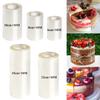 Cake Collars Transparent Mousse Cake Surround Film Acetate Cake Collar DIY Chocolate Cake Decoration Tool Dessert Sheet Strip