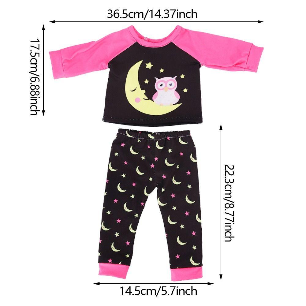 Toy Changing Dressing Game Playing House Dolls Pajamas Shirt Pants Mini Home Wear Doll Clothes