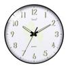 Round Wall Clock Luminous Silent Quartz Movement Living Room Bedroom Home Pendant Clock
