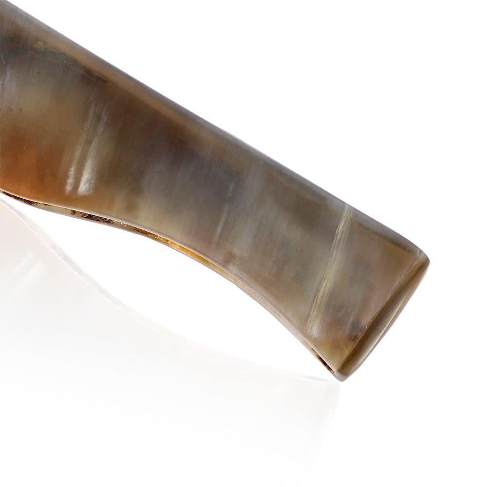 2 шт. Легкая расческа из рога быка, карманная, предотвращающая спутывание волос, прочная, складная расческа для волос, волосы