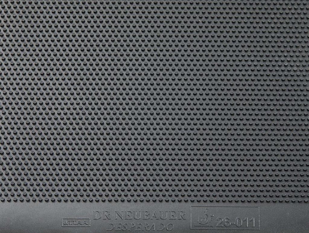 JUIC Table Tennis Rubber Desperado Black 1120 (BK) 0.6