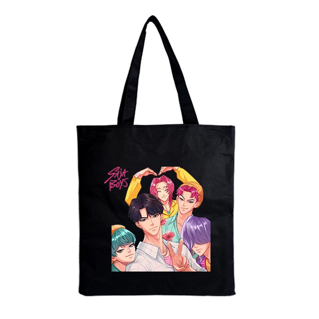 Anime Themed Oxford Cloth Shoulder Bag