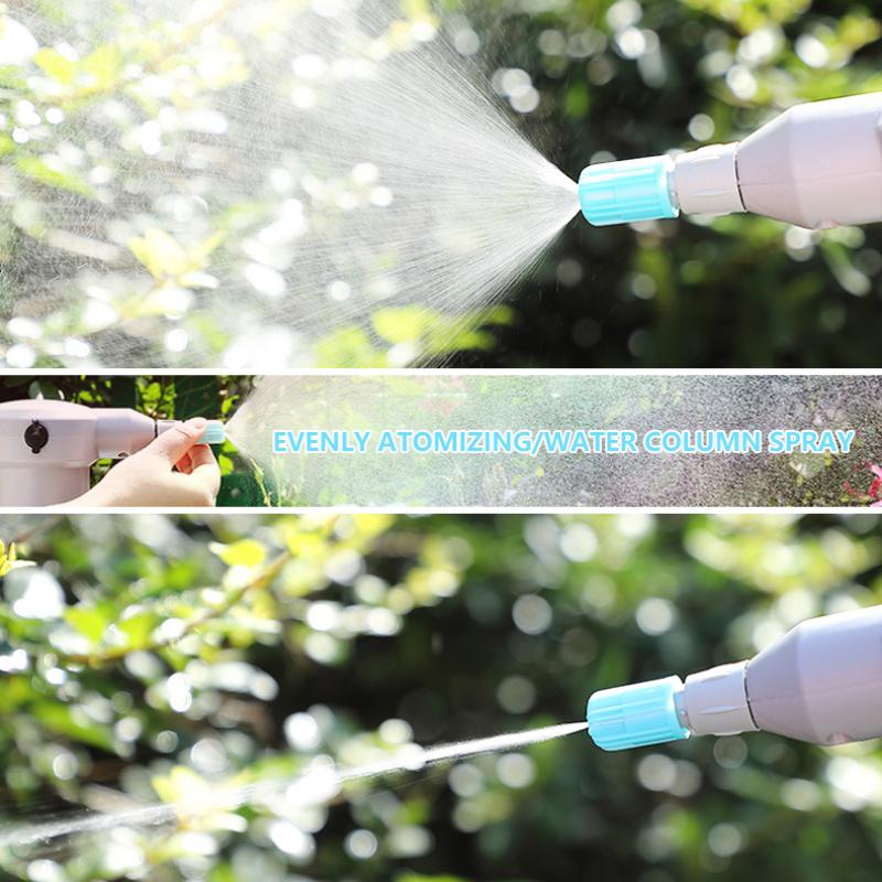 Electric Garden Sprayer Watering 0.5 Gallon Plant Mister Spray Bottle Waterproof Automatic Plant Atomizer Disinfection Sprayer
