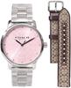 [Coach] Watch GRAND Pink Dial Stainless Steel Mineral Glass Quartz 34MM Watch Accessories Watch Brand 14000088 Women's Silver [Item]