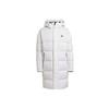Puffy Long Coat With Hood Men Outerwear White GF0073
