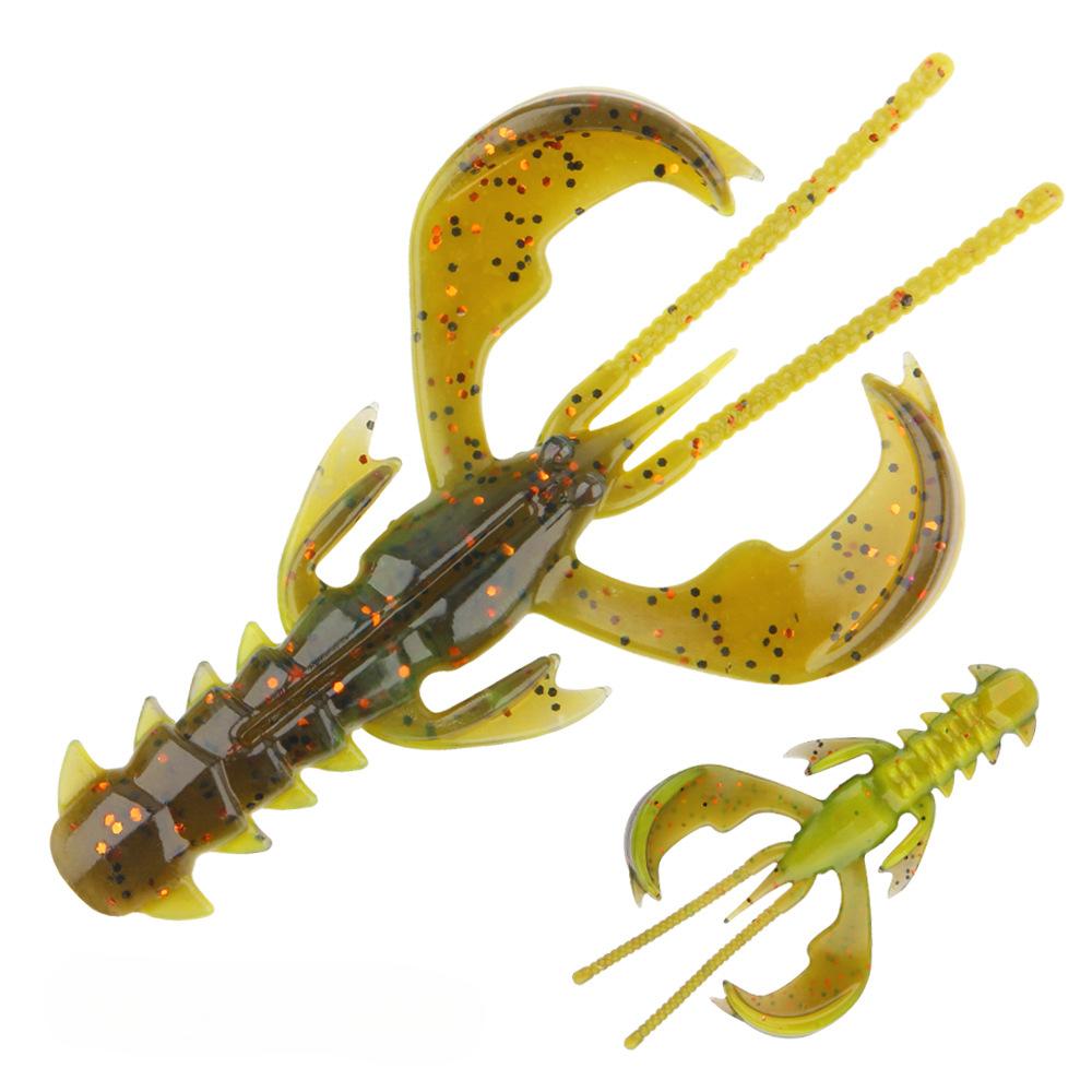 1 Set 4cm Lobster Soft Lure Fishing Lures Attractive Shrimp Odor Salt Wobbler