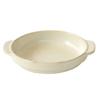Santo Banko Ware Gratin Dish, Single Person Capacity 400ml, Heat Resistant Ceramic, Oven Safe, Direct Fireable, Microwave, Dishwasher Safe,