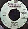 7inch Record JAH CURE - Same Way NONE Young Blood Rec Jamaica Reggae, Ska & Dub Used