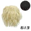 MISS WIG Synthetic Claw Clip In Bun Ponytail Wig Extension Loose Wavy Curly Drawstring Ponytail Wig For Elegant Women Daily Wear