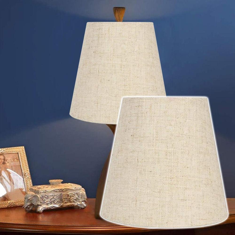 Beige Lighting Fixtures Fabric Cloth Lampshade Accessories Lamp Shade Floor Lamp