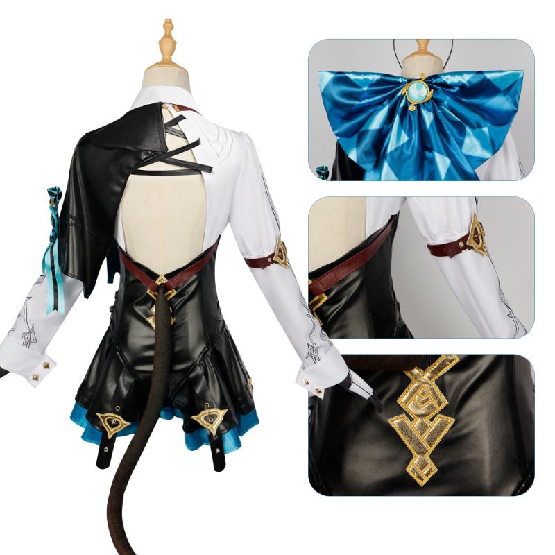 Lynette Cosplay Genshin Impact Costume Pantdress Shawls Hair Accessories Shoulder Accessories Game Costumes Cos Party Costume